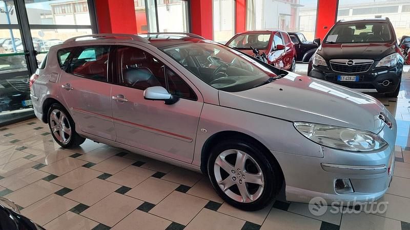 Argento Usata 2008 Peugeot 407 Station wagon | 2400 € (Buon prezzo) - Immagine 1/4