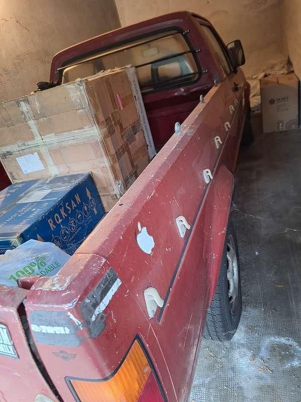 Usata VW Caddy 53 CV (38 kW) 1986 Rosso Monovolume