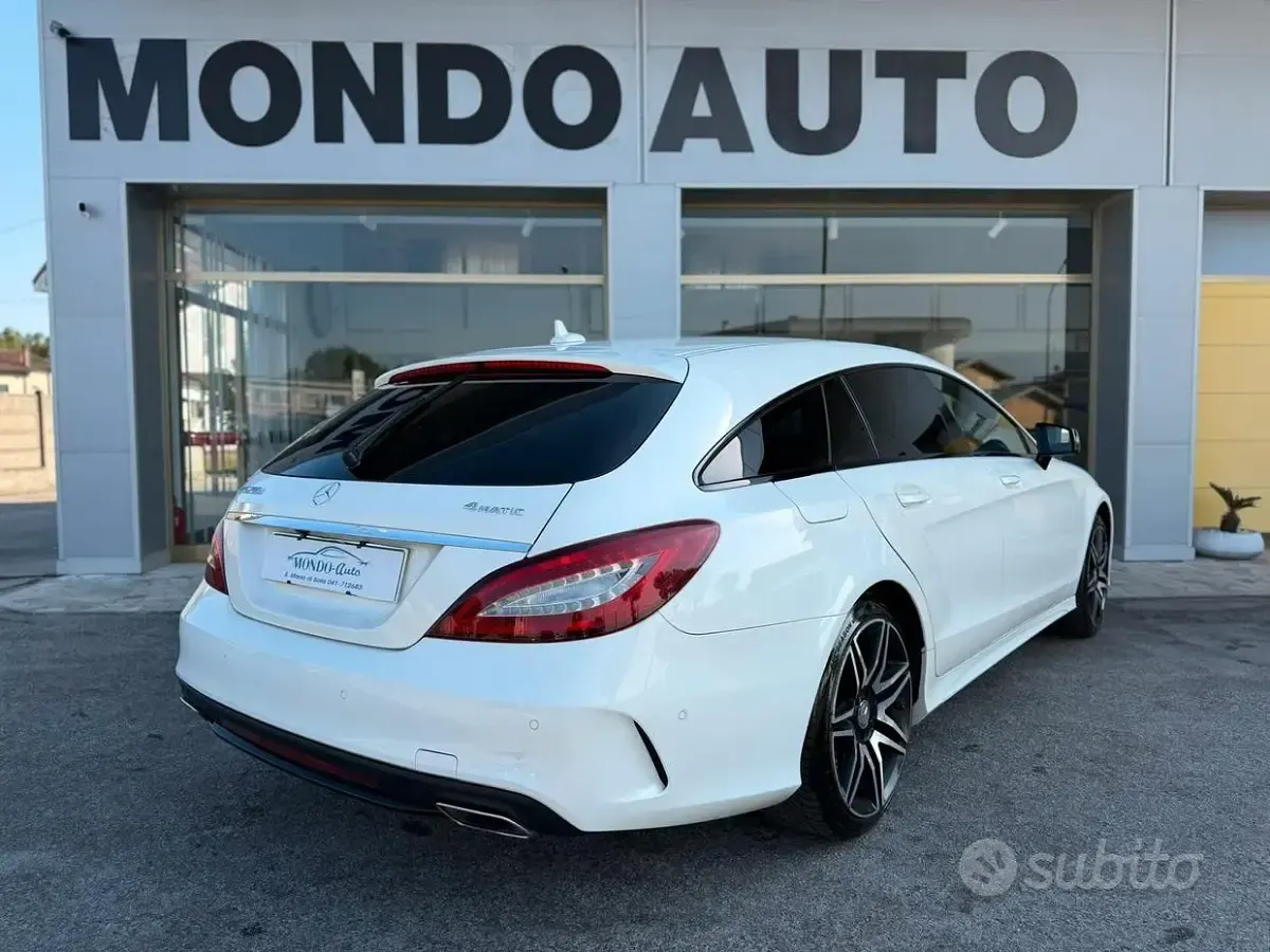Usata Mercedes CLS250 Premium 204 CV (150 kW) 2016 Bianco Coupé