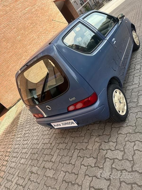 Usata Fiat 600 Anniversary 54 CV (39 kW) 2007 Grigio Utilitaria