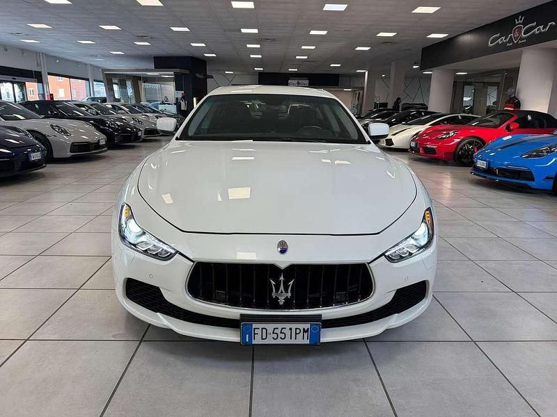 Usata Maserati Ghibli 409 CV (300 kW) 2016 Bianco Berlina