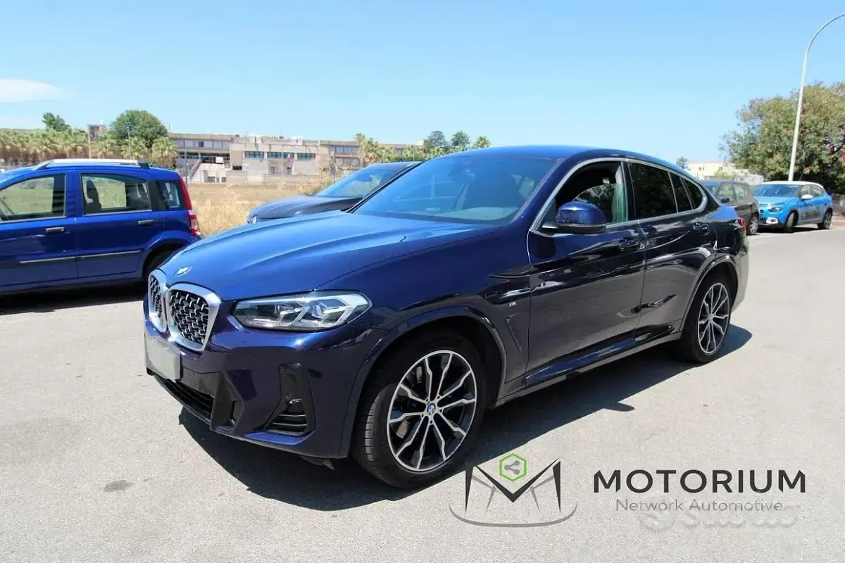 Usata BMW X4 M Sport 190 CV (139 kW) 2021 Bluazzurro SUV