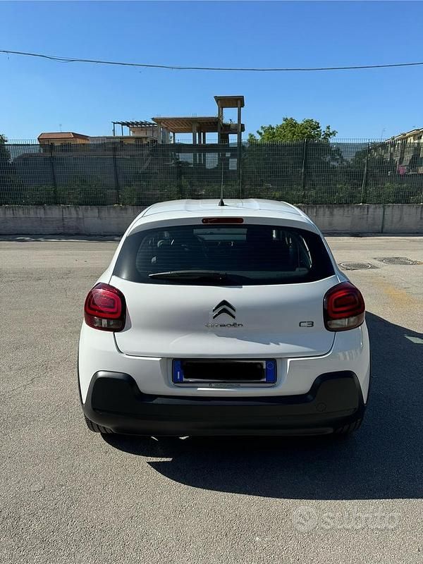 Usata Citroën C3 75 CV (55 kW) 2017 Bianco Berlina