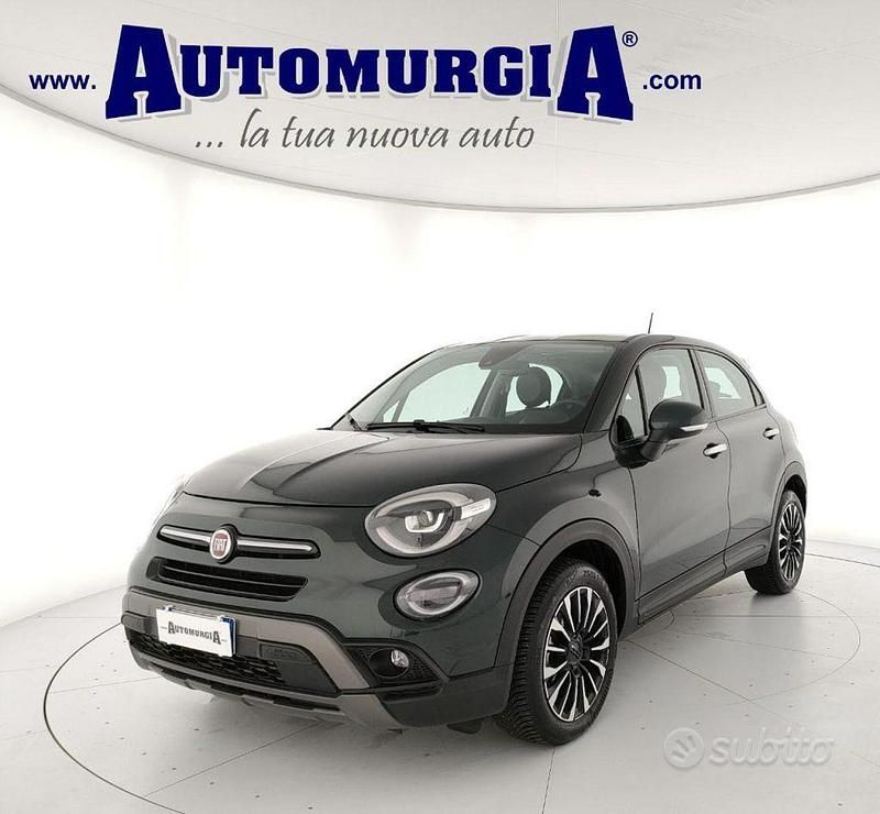 Usata Fiat 500X Cross 95 CV (69 kW) 2019 Verde SUV
