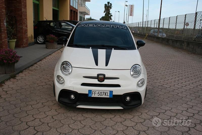 Bianco Usata 2016 Abarth 595 Competizione Due volumi | 18.500 € (Buon prezzo) - Immagine 1/4