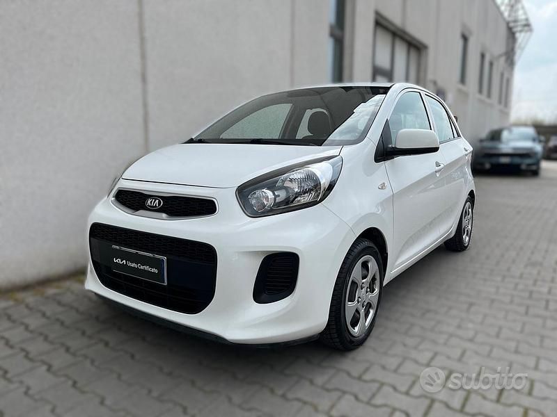 Usata Kia Picanto 67 CV (49 kW) 2016 Bianco Utilitaria