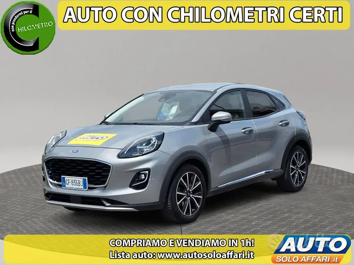 Usata Ford Puma Titanium 125 CV (91 kW) 2021 Grigio SUV