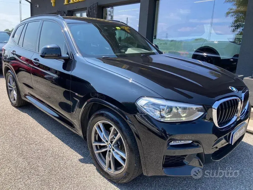 Usata BMW X3 M Sport 190 CV (139 kW) 2018 Nero SUV