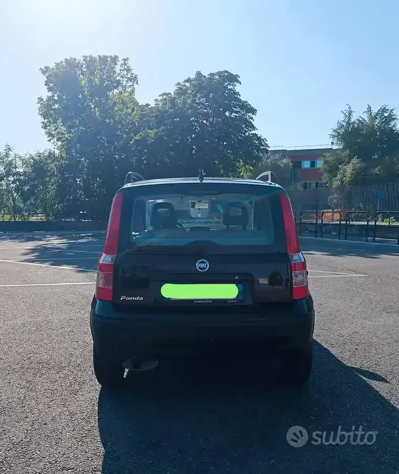 Usata Fiat Panda 60 CV (44 kW) 2006 Nero Utilitaria