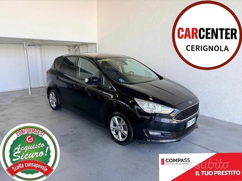 Usata Ford C-MAX Business Edition 120 CV (88 kW) 2016 Nero Monovolume