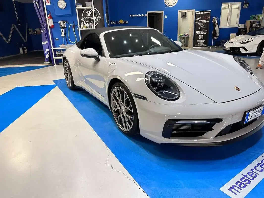 Usata Porsche 911 Carrera 4S Cabriolet 450 CV (330 kW) 2019 Grigio Cabrio