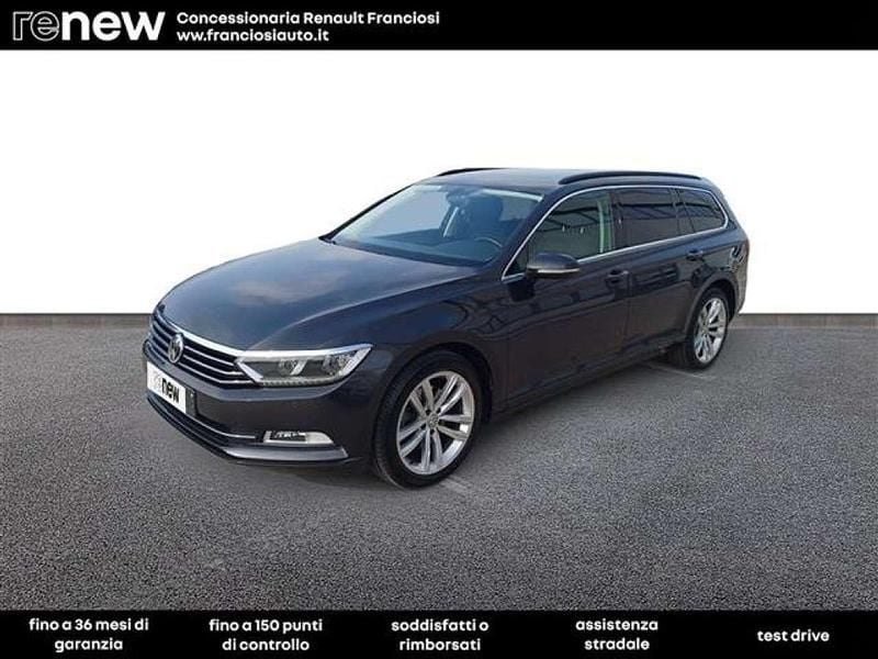Usata VW Passat Business 150 CV (110 kW) 2018 Nero Station wagon
