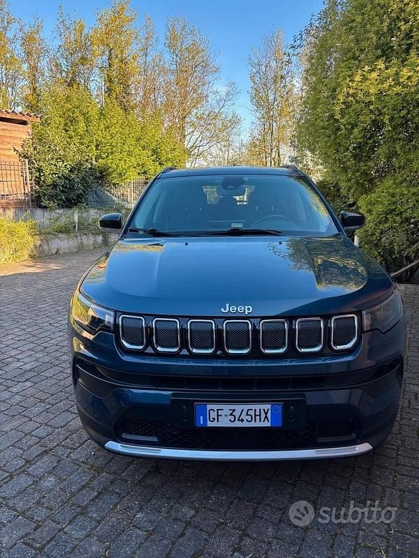 Usata Jeep Compass Limited 131 CV (96 kW) 2021 Blu/azzurro SUV