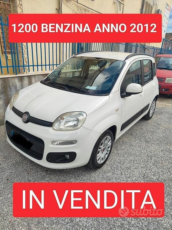 Usata Fiat Panda 2012 Bianco Utilitaria