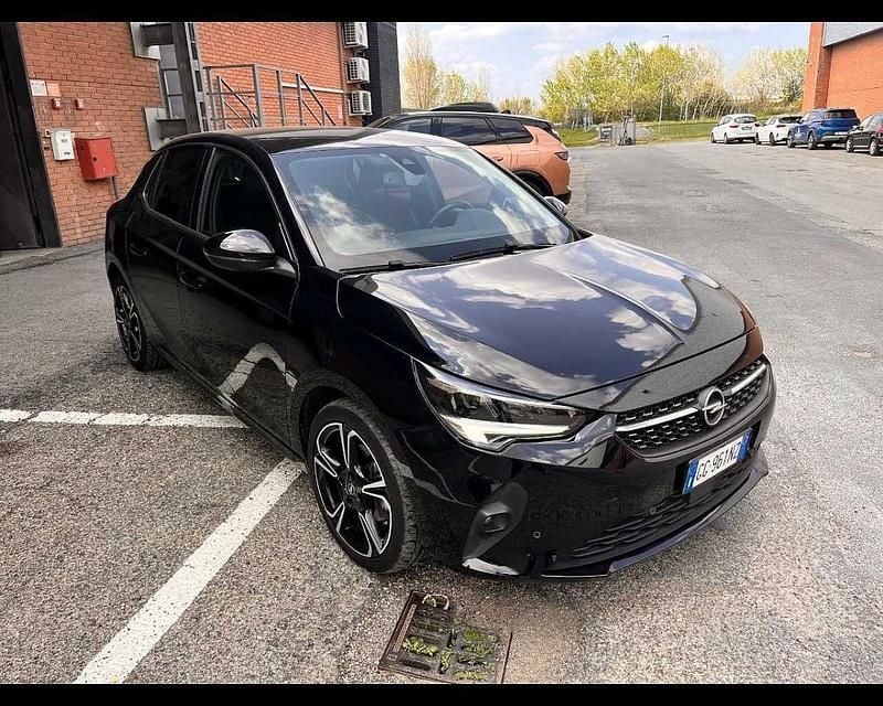 Używany Opel Corsa Elegance 102 KM (75 kW) 2021 Czarny Hatchback