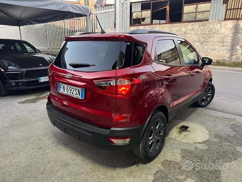 Usata Ford Ecosport 99 CV (72 kW) 2018 Rosso SUV