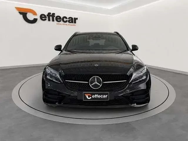 Usata Mercedes C220 Premium 194 CV (142 kW) 2021 Nero Station wagon