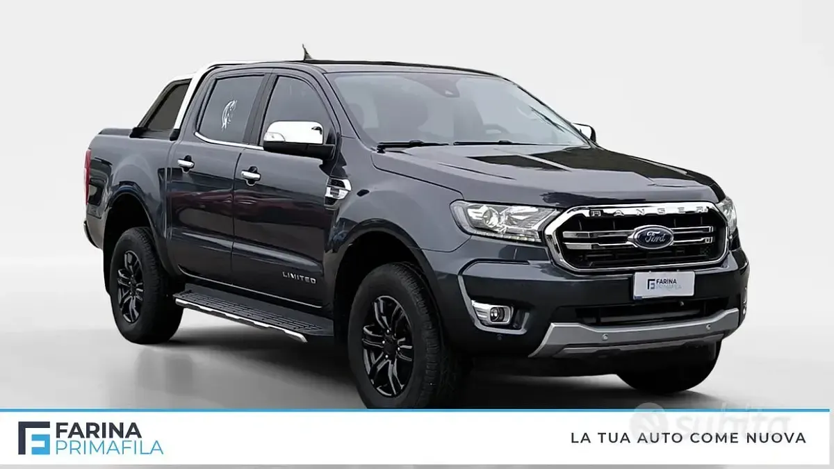 Begagnad Ford Ranger Limited 170 HK (125 kW) 2019 Grå Pickup