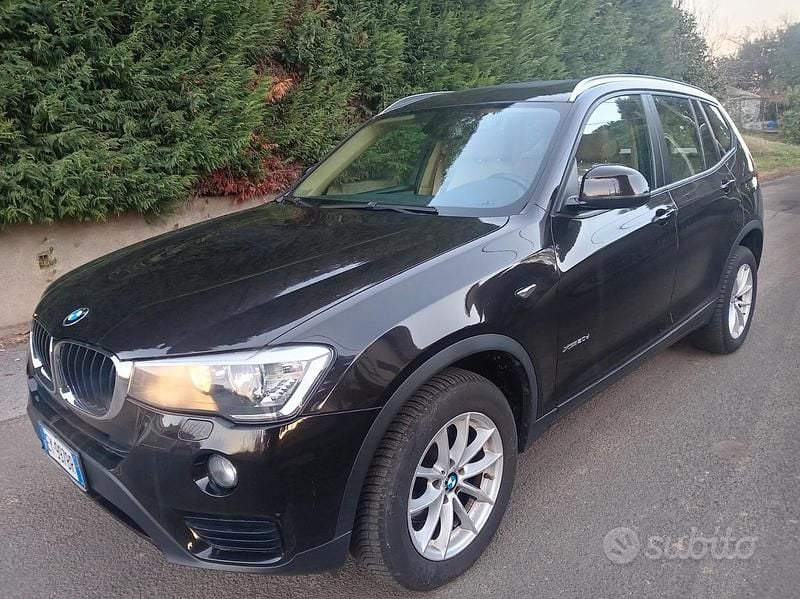 Usata BMW X3 Efficient Dynamics 190 CV (139 kW) 2015 Nero SUV