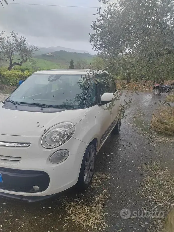 Usata Fiat 500L 105 CV (77 kW) 2014 Bianco Monovolume