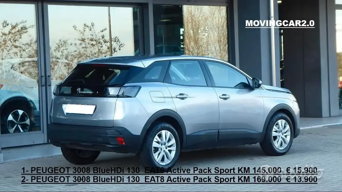 Gebraucht Peugeot 3008 Active 131 PS (96 kW) 2022 Grau SUV