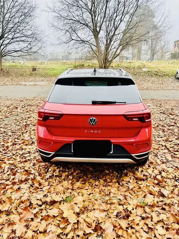 Usata VW T-Roc Style 150 CV (110 kW) 2022 Rosso SUV
