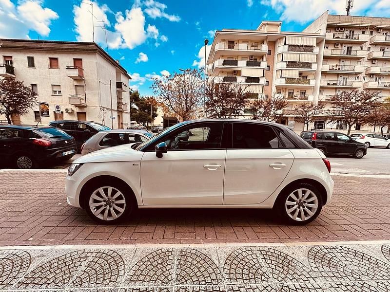 Usata Audi A1 90 CV (66 kW) 2013 Bianco Utilitaria