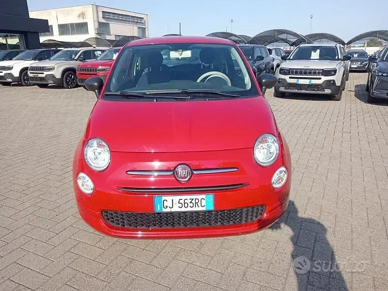 Usata Fiat 500 70 CV (51 kW) 2022 Rosso Berlina