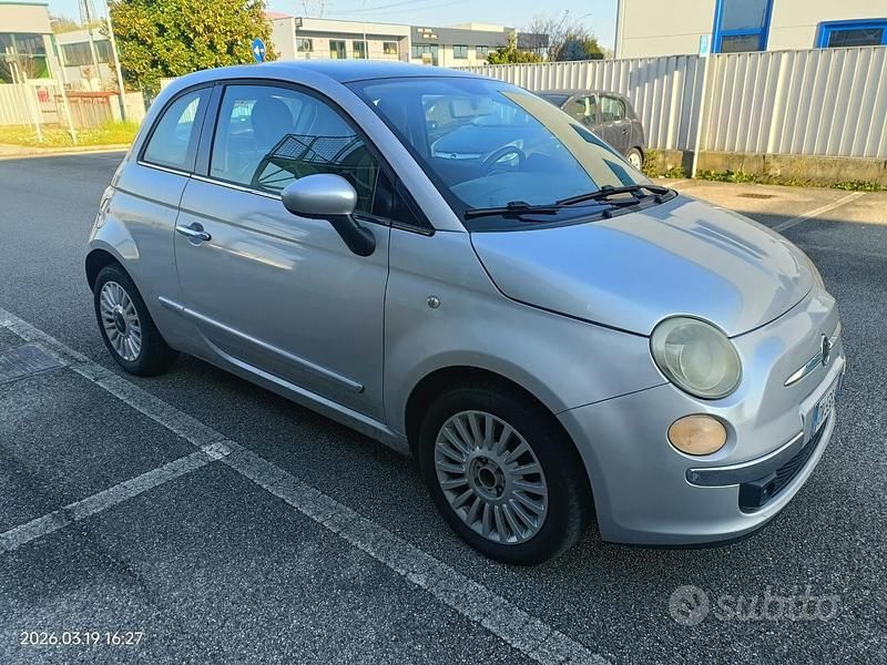 Usata Fiat 500 69 CV (50 kW) 2009 Grigio Cabrio