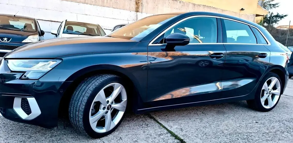 Usata Audi A3 150 CV (110 kW) 2021 Grigio Berlina