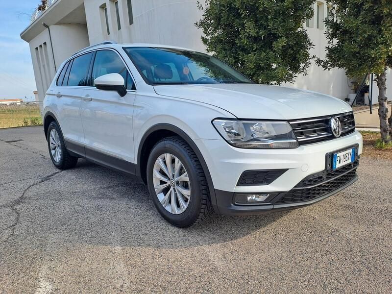 Usata VW Tiguan 116 CV (85 kW) 2019 Bianco SUV