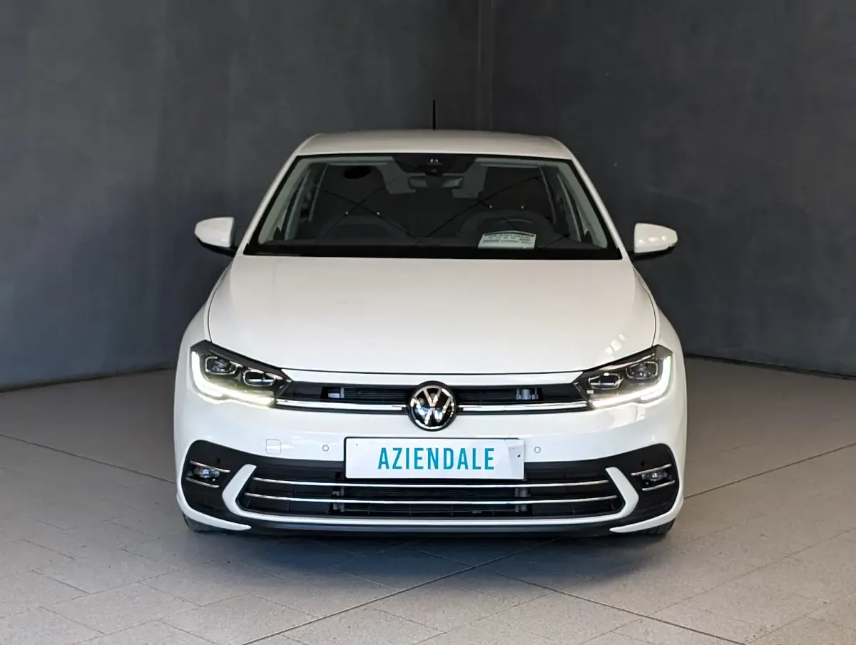 Usata VW Polo Style 95 CV (69 kW) 2023 Bianco Utilitaria