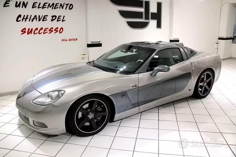 Usata Corvette C6 505 CV (371 kW) 2006 Grigio chiaro Coupé