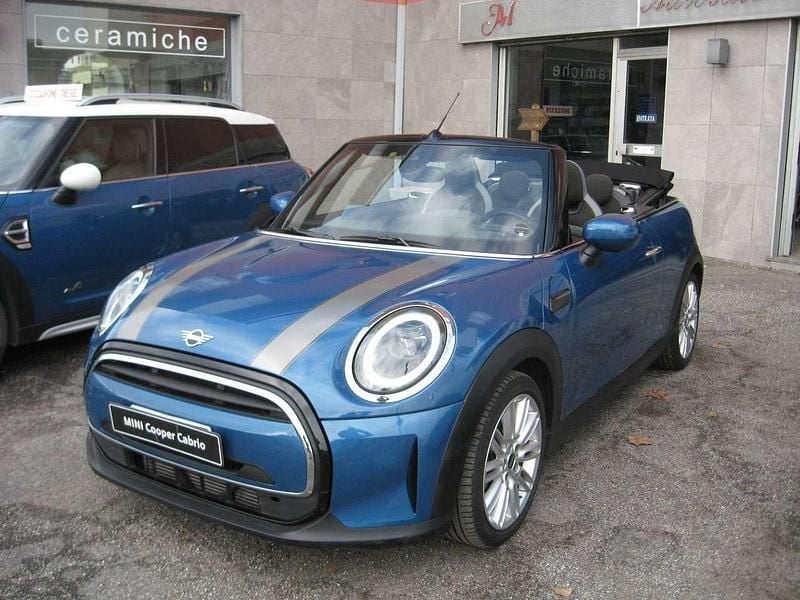 Usata Mini John Cooper Works Cabriolet 136 CV (100 kW) 2021 Island blue Cabrio