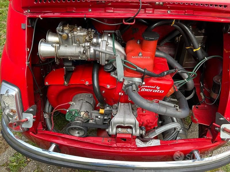 Usata Fiat 500 1970 Rosso Utilitaria