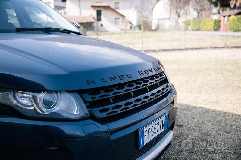 Usata Land Rover Range Rover evoque Dynamic 2012 Blu SUV