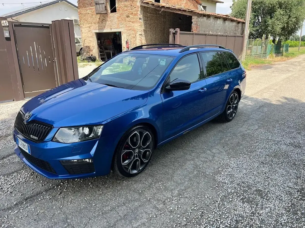 Usata Skoda Octavia RS 184 CV (135 kW) 2017 Bluazzurro Station wagon