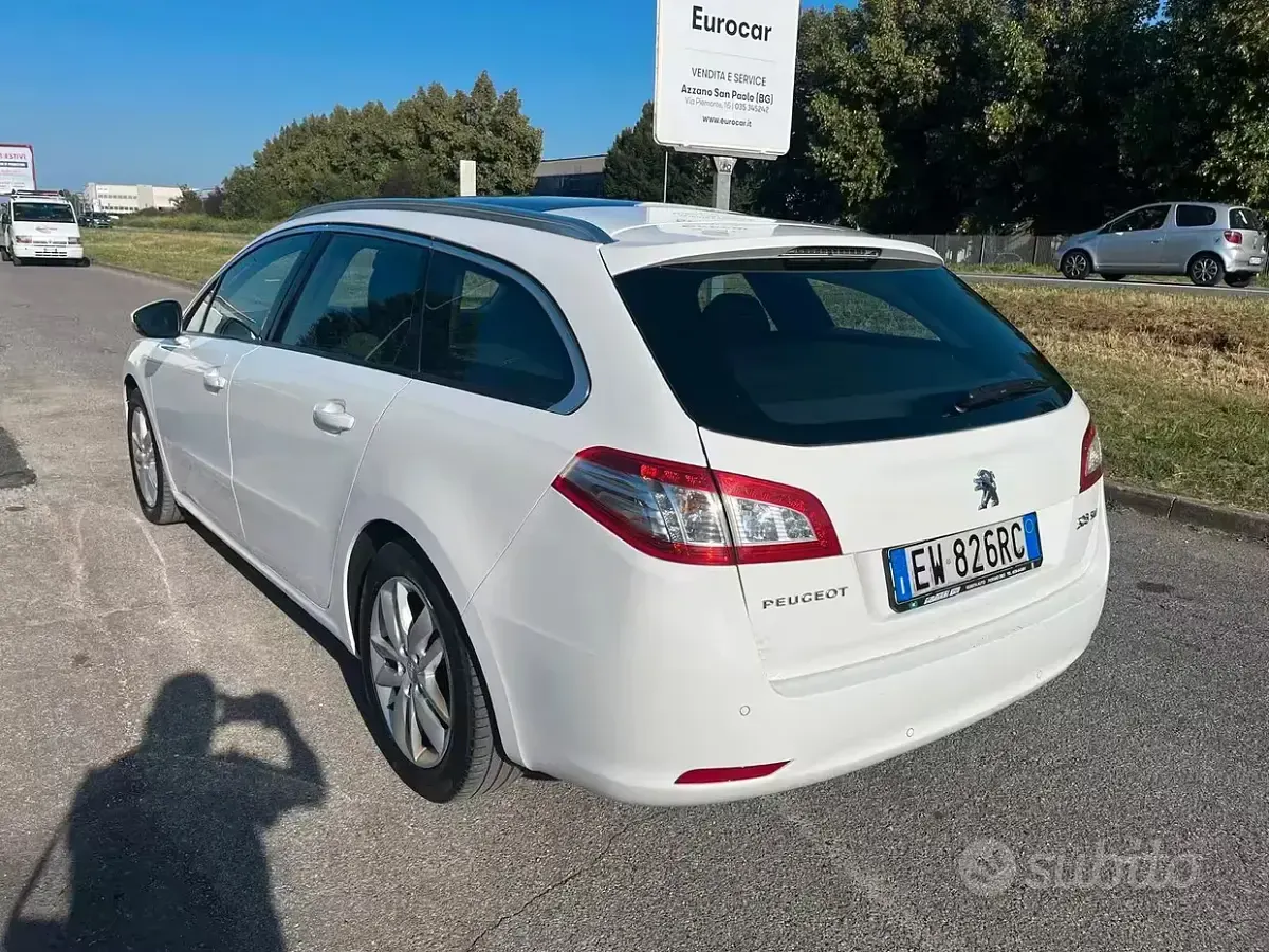 Usata Peugeot 508 Allure 115 CV (84 kW) 2014 Bianco Berlina