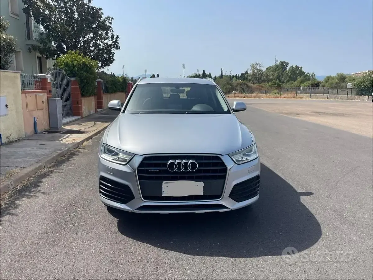 Usata Audi Q3 150 CV (110 kW) 2017 Grigio SUV