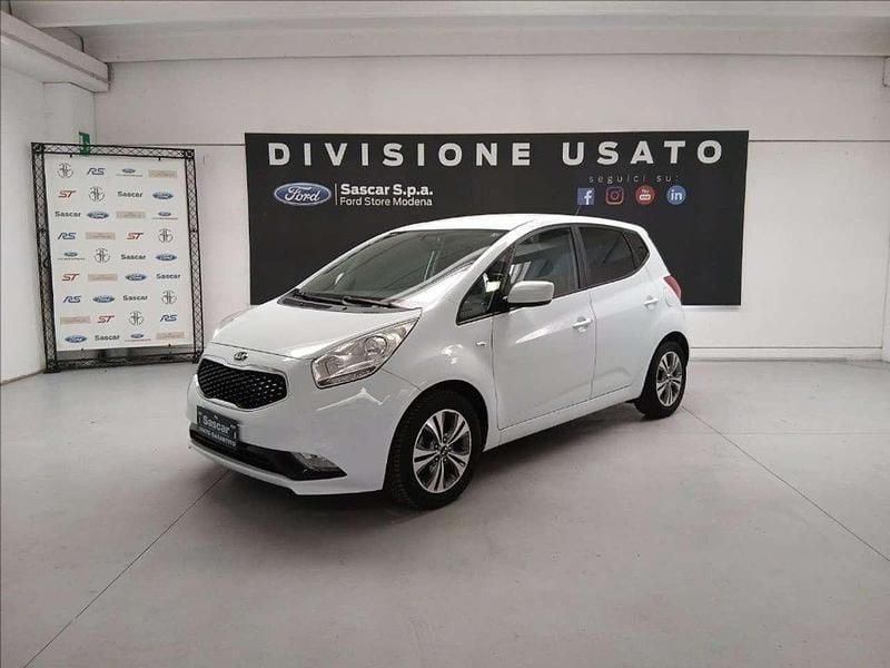 Usata Kia Venga Active 90 CV (66 kW) 2018 Bianco Utilitaria