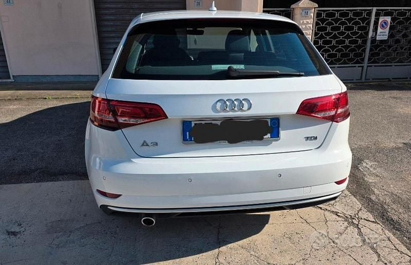 Usata Audi A3 Sport 110 CV (80 kW) 2016 Bianco Berlina