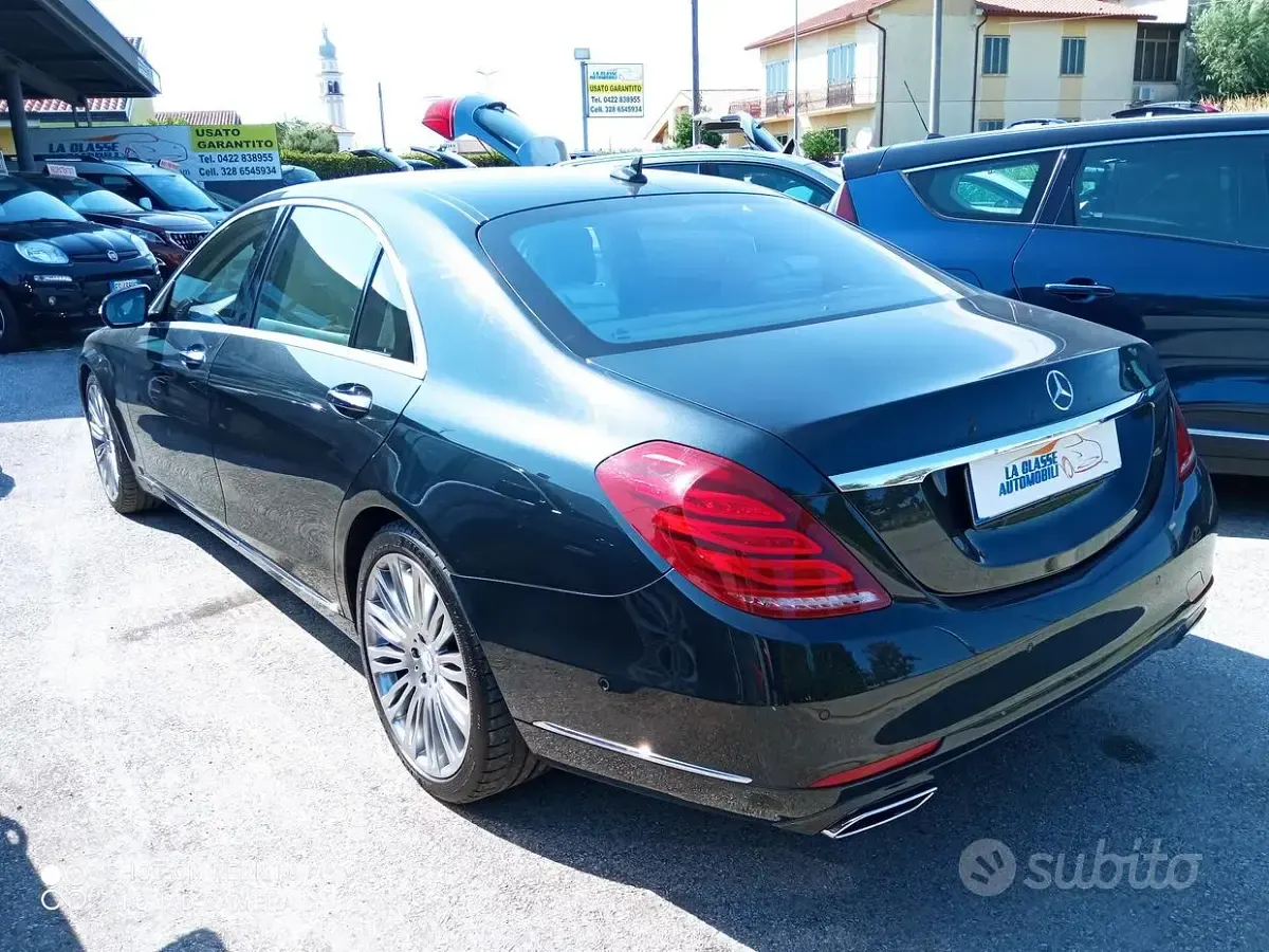 Usata Mercedes S500 Premium 455 CV (334 kW) 2016 Nero Berlina