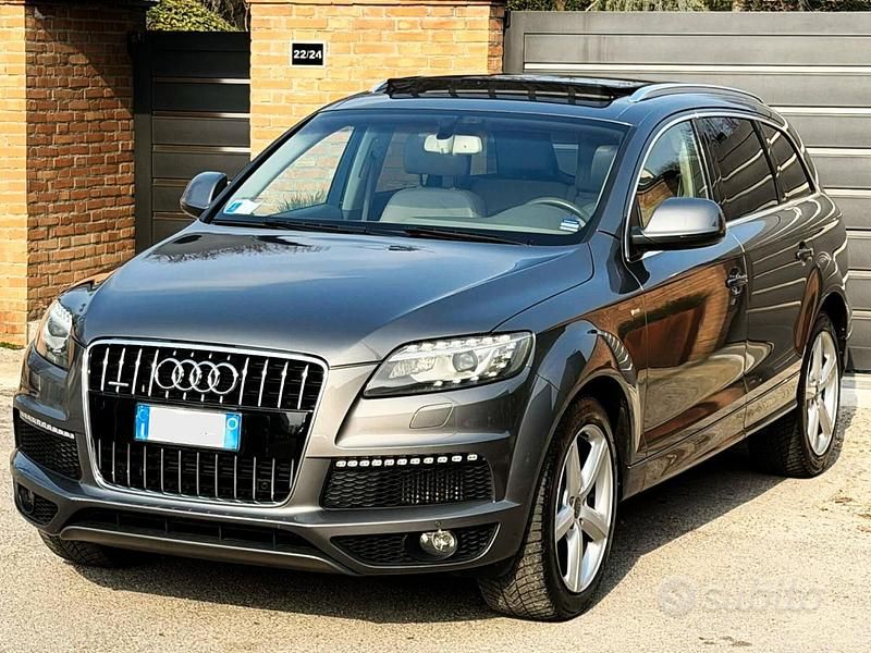 Usata Audi Q7 S-Line 245 CV (180 kW) 2012 Grigio SUV
