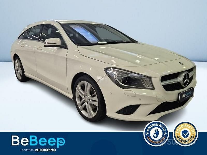 Usata Mercedes CLA200 135 CV (99 kW) 2016 Bianco Station wagon