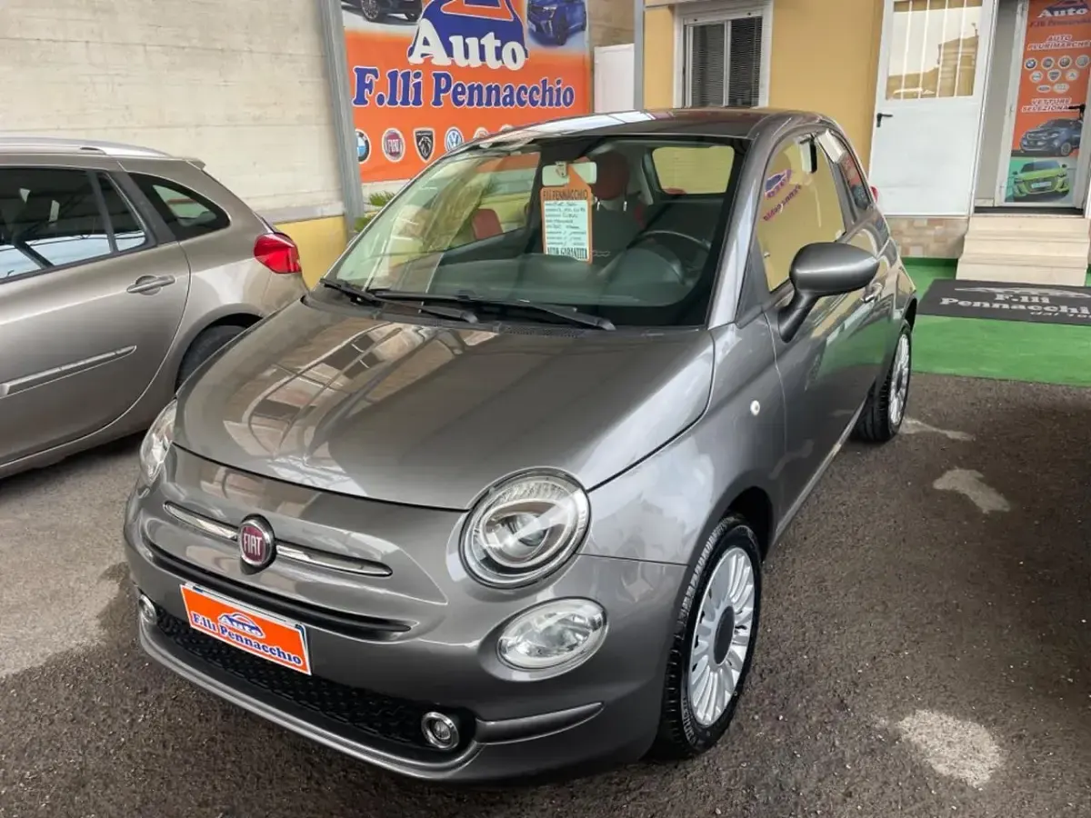 Usata Fiat 500 95 CV (69 kW) 2016 Grigio Berlina