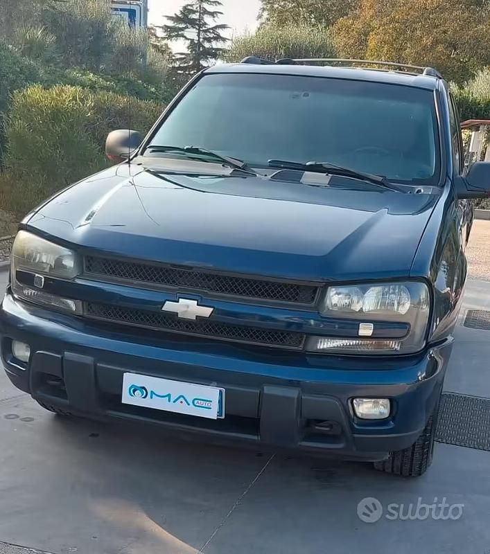 Usata Chevrolet TrailBlazer LTZ 273 CV (200 kW) 2002 Blu SUV