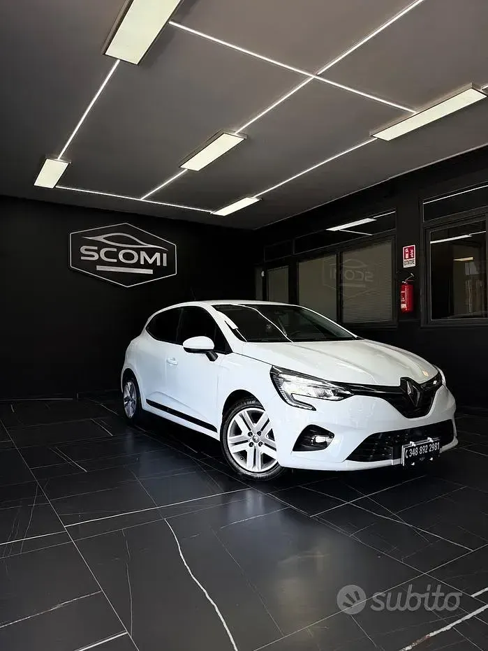 Usado Renault Clio V Intens 86 HP (63 kW) 2020 Branco Sedan