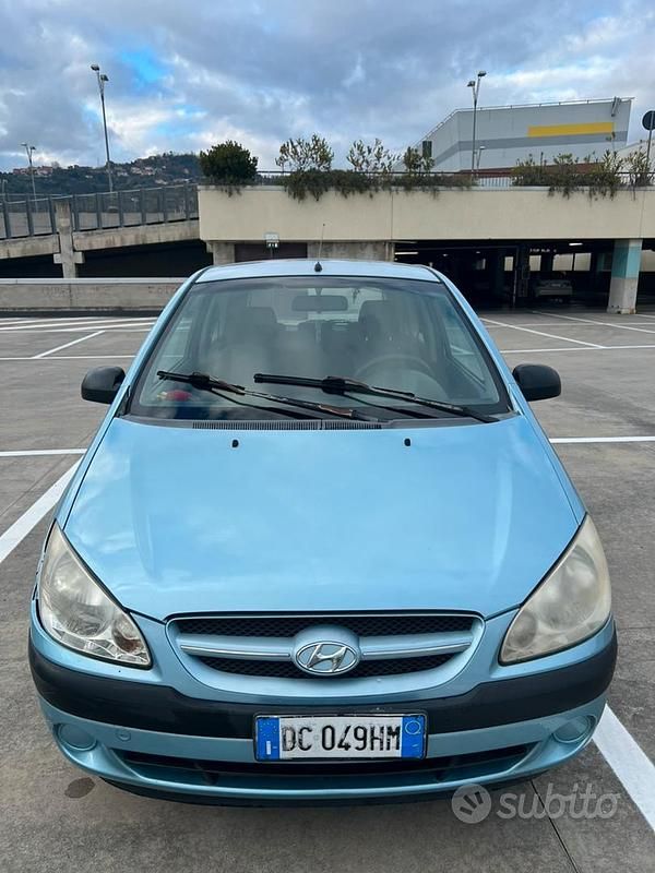 Usata Hyundai Getz 88 CV (64 kW) 2006 Blu Utilitaria
