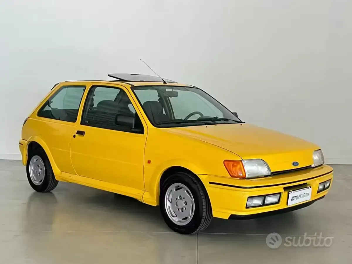 Usata Ford Fiesta 107 CV (78 kW) 1990 Giallo Utilitaria