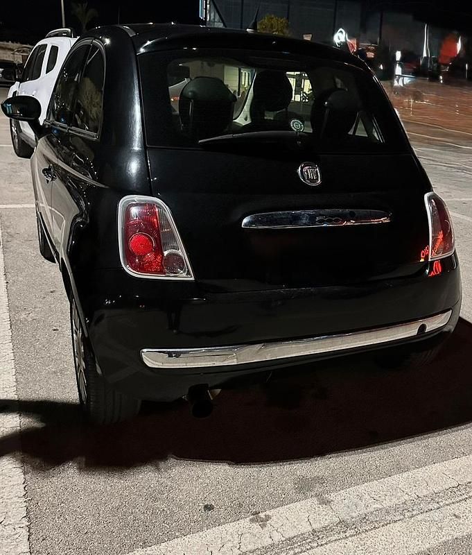 Usata Fiat 500 2008 Nero Berlina